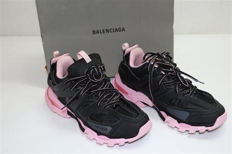 balenciaga track runners pink
